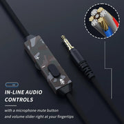 BINNUNE Gaming Headset with Mic for PS4 PS5 Xbox Series X|S Xbox One PC Switch Wired Gaming Headphones for Playstation 5 Xbox 1 - Lacatang Shop