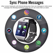 Bluetooth Watch DZ09 TF SIM Camera IOS Android - Lacatang Shop