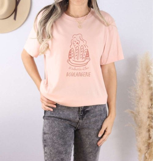 Boulangerie Chic Tee - Lacatang Shop