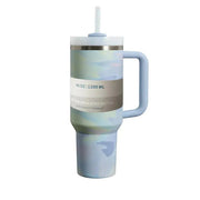 Brand 40 Oz Tumbler With Lids And Straws Handle Straw Stainless Steel Vacuum Insulated Iced Coffee Mugs Thermal Cups for Car - Lacatang Shop