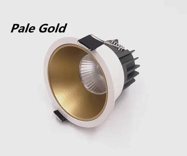 Recessed Downlights Dimmable AC220v 90-260v 12W 15W Lamp Round Led Cob Ceiling Room Bedroom Spot Light Home Decor Spot Kitchen - Lacatang Shop