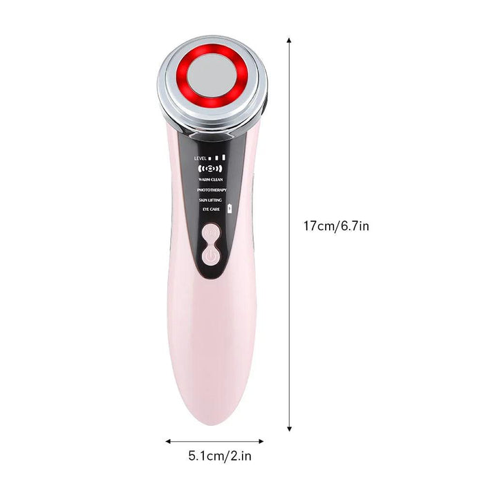 7 in 1 Face Lift Device - EMS RF Microcurrent Skin Rejuvenation, Facial Massager, Light Therapy, anti Aging /Wrinkle /Beauty Apparatus - Unisex - Lacatang Shop