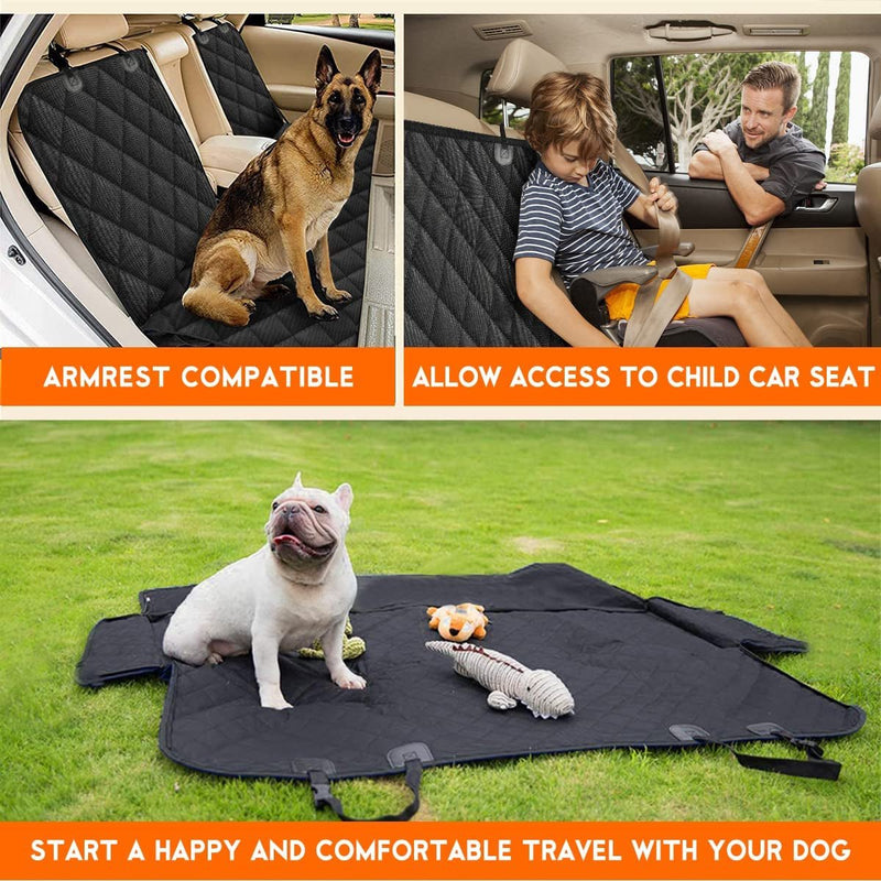 CanineShield Waterproof Car Seat Cover - Black - Lacatang Shop