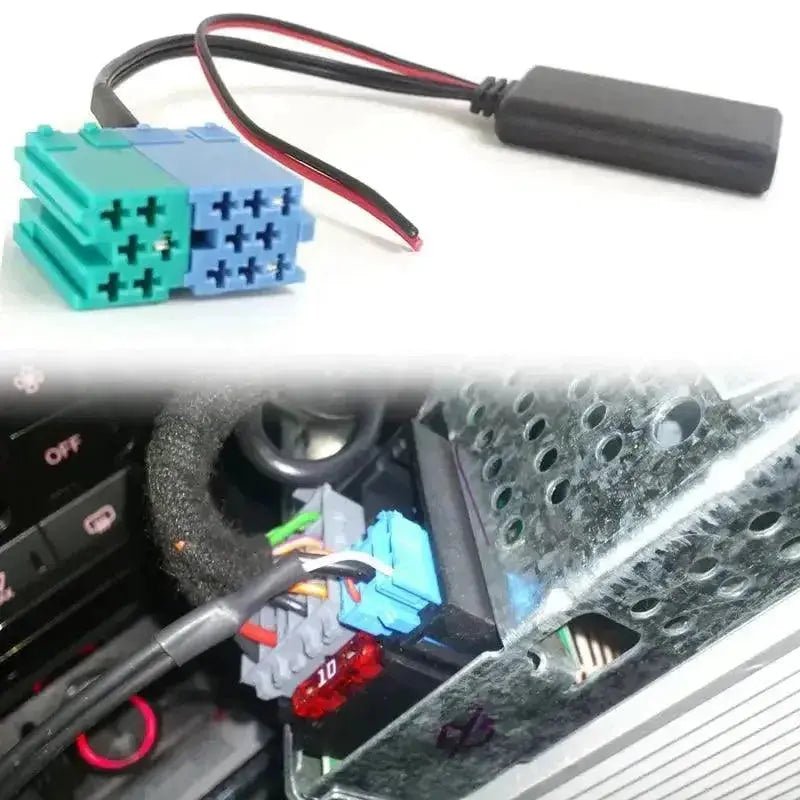 Car 6+8Pin Audio CD Changer Bluetooth 5.0 Receiver Aux Adapter For Fiat Bravo 2007+ Visteon Radio Aux Cable - Lacatang Shop