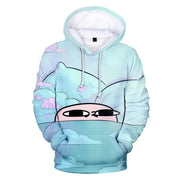 Cartoon Funny Big Eyes Ketnipz 3D Print Oversized Women/Men Hoodie Sweatshirt Harajuku Streetwear Hip Hop Pullover Hooded Jacket - Lacatang Shop