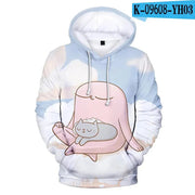 Cartoon Funny Big Eyes Ketnipz 3D Print Oversized Women/Men Hoodie Sweatshirt Harajuku Streetwear Hip Hop Pullover Hooded Jacket - Lacatang Shop