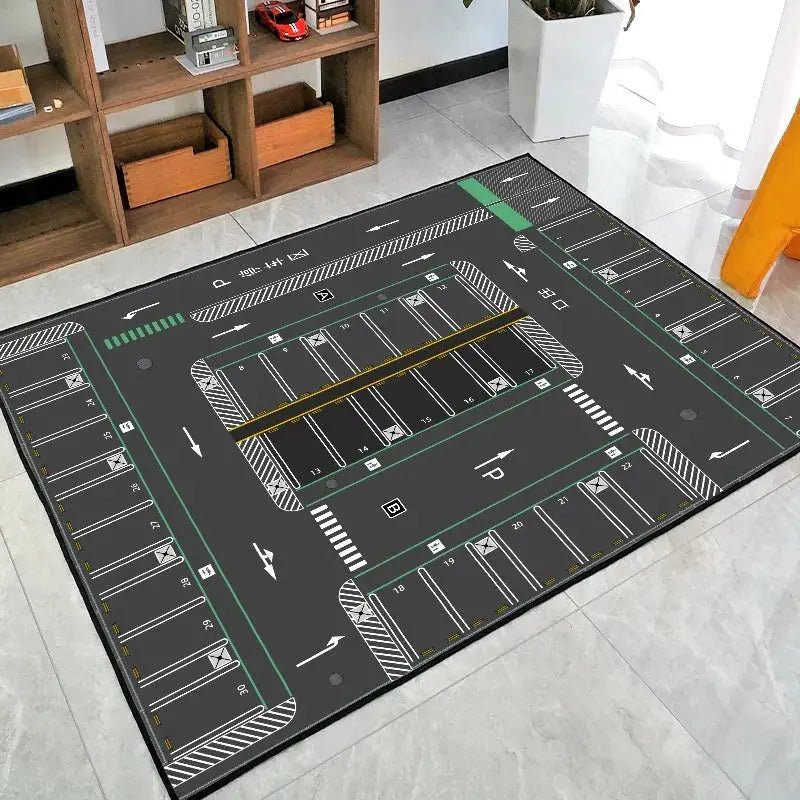 Cartoon - Themed Thick Baby Crawling and Reading Mat - Soft Drop - Resistant Playground Carpet for Kids - Lacatang Shop