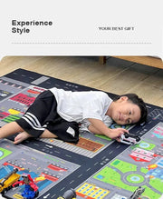 Cartoon - Themed Thick Baby Crawling and Reading Mat - Soft Drop - Resistant Playground Carpet for Kids - Lacatang Shop