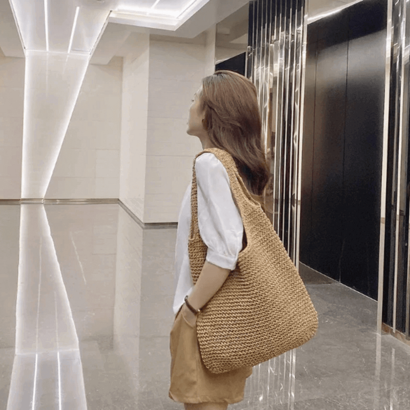 Casual Summer Shoulder Beach Bag - Lacatang Shop