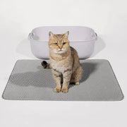 Cat Litter Mat Pet Toilet Waterproof Double Layer Pet Litter Box Mat Nonslip Sand Cat Washable Mat Clean Pad Pet Clean Supplies - Lacatang Shop