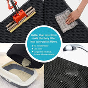 Cat Litter Mat With Gift Double Layer Waterproof Pet Litter Box Mat Non - slip Sand Cat Pad Washable Bed Mat Clean Pad Products - Lacatang Shop