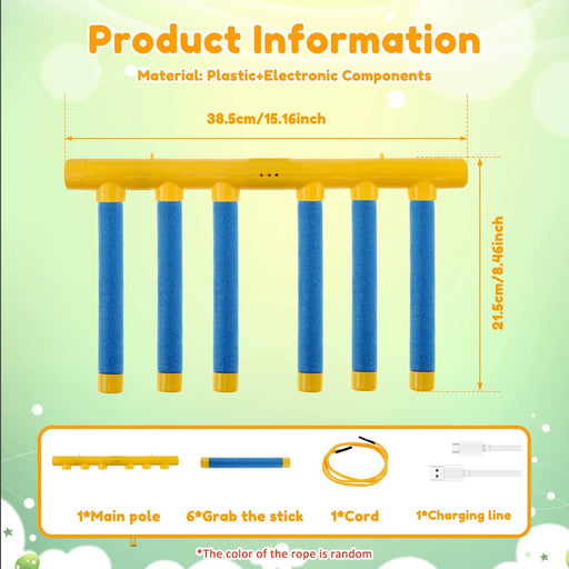 Challenge Falling Sticks Game Kids Stick Catching Toy Training Reaction Hand Eye Educational Parent - Child Interactive Toy Sports - Lacatang Shop