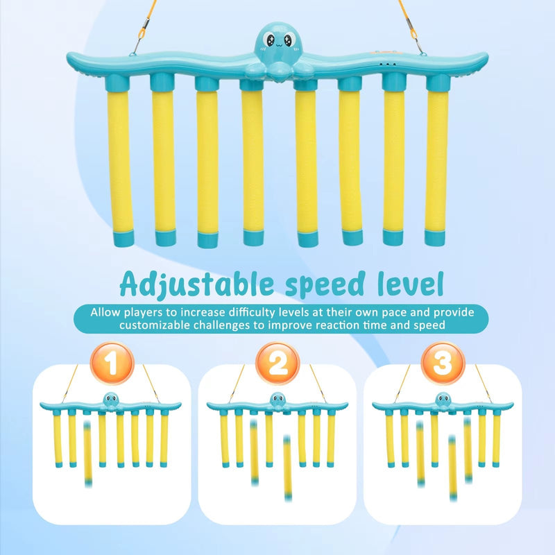 Challenge Falling Sticks Game Kids Stick Catching Toy Training Reaction Hand Eye Educational Parent - Child Interactive Toy Sports - Lacatang Shop