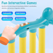 Challenge Falling Sticks Game Kids Stick Catching Toy Training Reaction Hand Eye Educational Parent - Child Interactive Toy Sports - Lacatang Shop