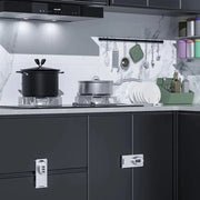 Child Safety Lock Double Opening Cabinet Lock File Cabinet Door Lock Drawer Lock Cabinet Lock Furniture Lock Locker Lock - Lacatang Shop