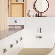 Child Safety Lock Double Opening Cabinet Lock File Cabinet Door Lock Drawer Lock Cabinet Lock Furniture Lock Locker Lock - Lacatang Shop