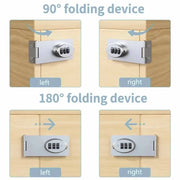 ChildGuard Drawer Lock - Top - Rated Multifunctional Mechanical Safety Lock for Cabinets - Lacatang Shop