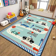 Children's Non - Slip Crawling Carpet for Living Room and Bedroom Decor - Soft Flannel Area Rug - Lacatang Shop
