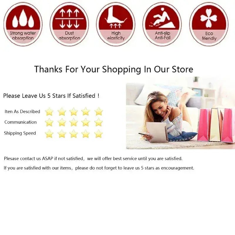 Children's Non - Slip Crawling Carpet for Living Room and Bedroom Decor - Soft Flannel Area Rug - Lacatang Shop