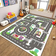 Children's Non - Slip Crawling Carpet for Living Room and Bedroom Decor - Soft Flannel Area Rug - Lacatang Shop