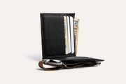 Classic Leather Wallet - Handmade Pebbled Cowhide - Lacatang Shop