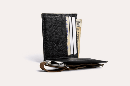 Classic Leather Wallet - Handmade from Premium Pebbled Cowhide