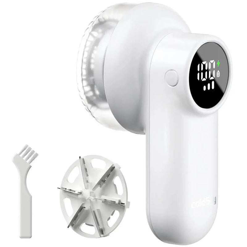 coldSky Electric Lint Remover Rechargeable Lint Remover Clothes Sweater Defuzzer Intelligent Digital Display Lint Shaver Trimmer - Lacatang Shop