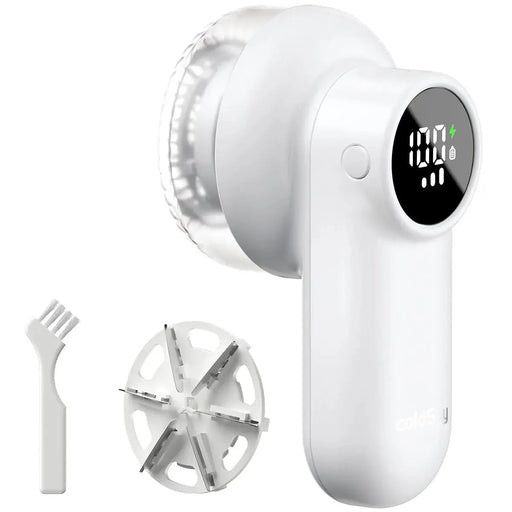 coldSky Electric Lint Remover Rechargeable Lint Remover Clothes Sweater Defuzzer Intelligent Digital Display Lint Shaver Trimmer - Lacatang Shop