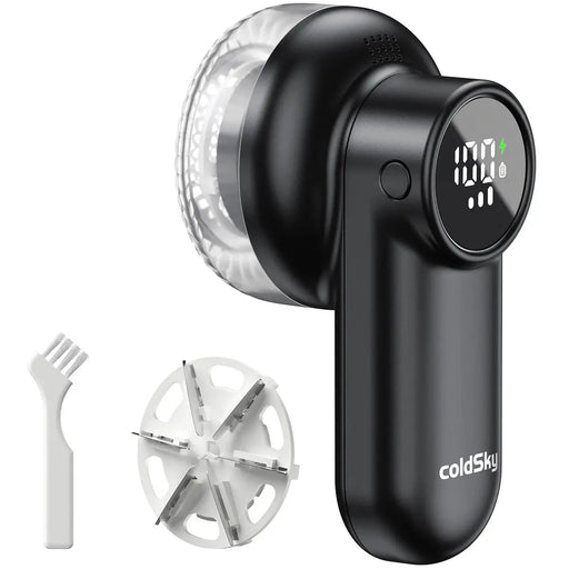 coldSky Electric Lint Remover Rechargeable Lint Remover Clothes Sweater Defuzzer Intelligent Digital Display Lint Shaver Trimmer - Lacatang Shop