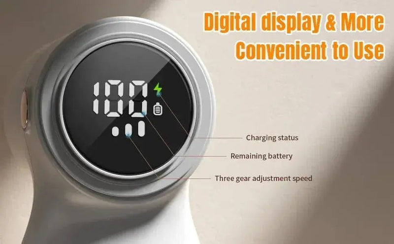 coldSky Lint Remover for Clothes with 2 Replaceable Blades Rechargeable Fabric Shaver 3 - Speeds Electric Lint Shaver for Sweater - Lacatang Shop