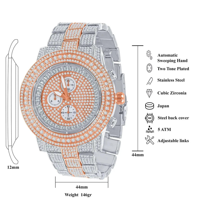 COMELY HIP HOP METAL WATCH | 5627618 - Lacatang Shop