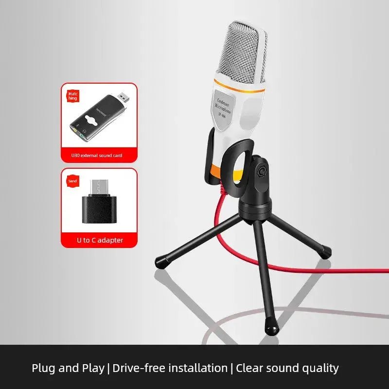 Computer USB Radio Microphone Apple Apple Applicable Mac Microphone MacBook Conference Video Microphone - Lacatang Shop