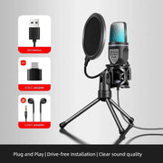 Computer USB Radio Microphone Apple Apple Applicable Mac Microphone MacBook Conference Video Microphone - Lacatang Shop