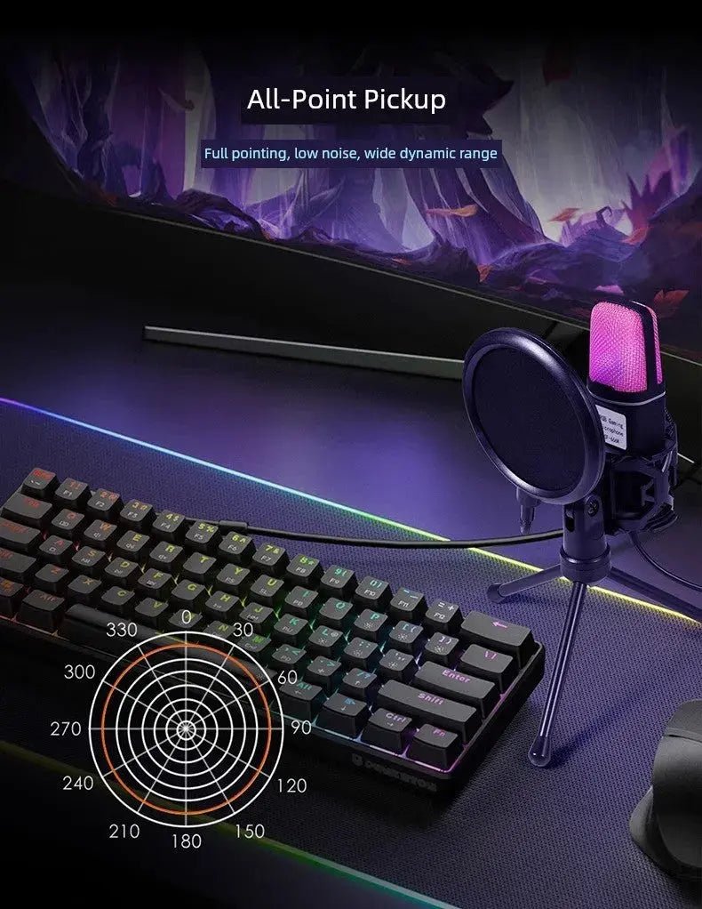 Computer USB Radio Microphone Apple Apple Applicable Mac Microphone MacBook Conference Video Microphone - Lacatang Shop