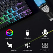 Computer USB Radio Microphone Apple Apple Applicable Mac Microphone MacBook Conference Video Microphone - Lacatang Shop