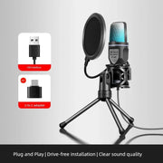 Computer USB Radio Microphone Apple Apple Applicable Mac Microphone MacBook Conference Video Microphone - Lacatang Shop