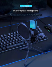 Computer USB Radio Microphone Apple Apple Applicable Mac Microphone MacBook Conference Video Microphone - Lacatang Shop