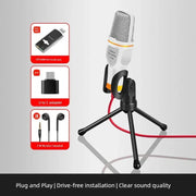 Computer USB Radio Microphone Apple Apple Applicable Mac Microphone MacBook Conference Video Microphone - Lacatang Shop