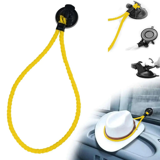 Cowboy Hat Holder Hat Mounts Universal Hat Hanger For Truck/Suv/Vehicle Cowboy Rope Organizer Handmade Hat Rack DROPSHIPPING - Lacatang Shop