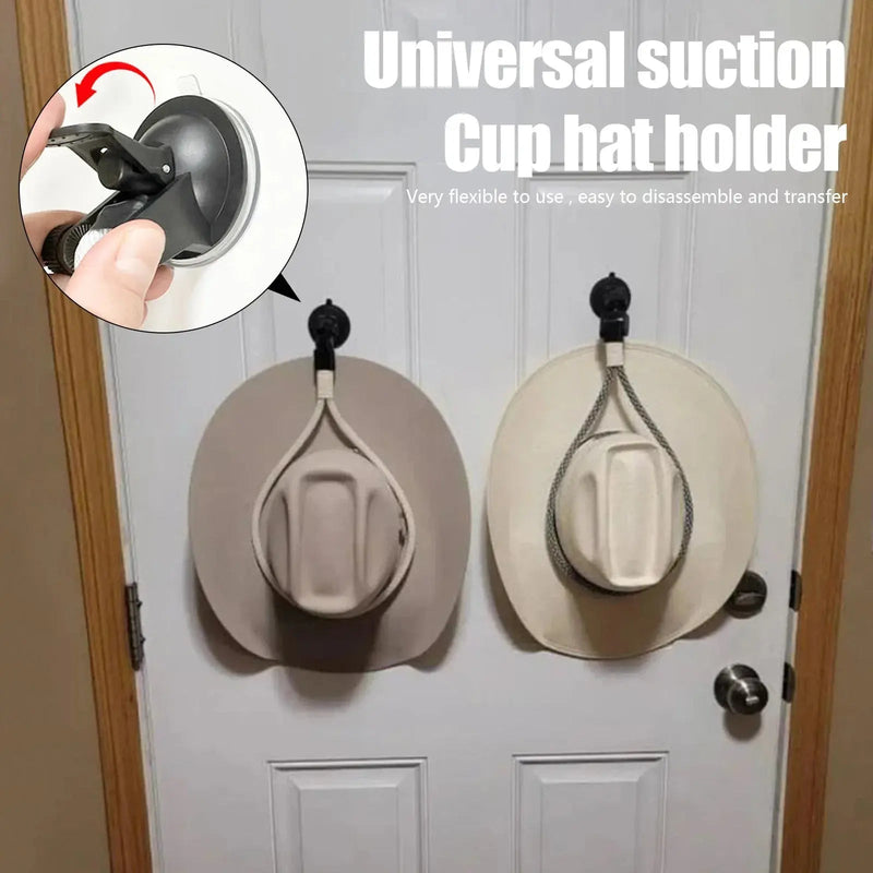 Cowboy Hat Holder Hat Mounts Universal Hat Hanger For Truck/Suv/Vehicle Cowboy Rope Organizer Handmade Hat Rack DROPSHIPPING - Lacatang Shop