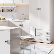 Creative 3 - digit Cabinet Door Lock Firm Protect Code Lock Antirust ABS and Stainless Steel Baby Safety Locks Cupboard - Lacatang Shop