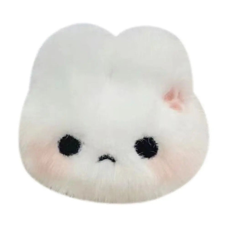 Creative Plush Rabbit Pendant Make A Sound Stuffed Doll Rabbit Keychain Hanging Ornament Couple Key Ring Bag Decoration - Lacatang Shop