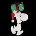 Peanuts Christmas 32" Prelit Snoopy Holding Present Outdoor Decoration - Clear Lights - Lacatang Shop