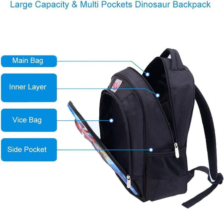 Dinosaur Backpack Dinosaur Backpacks for Boys School Backpack Kids Bookbag (Dinosaur Backpack 30) - Lacatang Shop