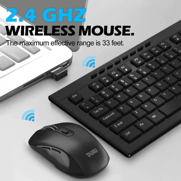 Adjustable Wireless Keyboard Wireless Mouse Computer Keyboard - Lacatang Shop