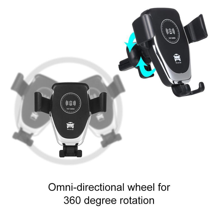 Ninja Dragon QI X Universal Wireless Charger with Car Mount Holder - Lacatang Shop