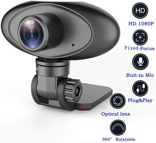 HD 1080P Webcam Noise Reducing USB Computer Desktop Camera - Lacatang Shop