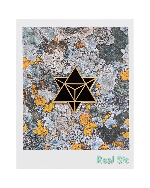 Star Merkaba / Tetrahedron – Enamel Pin - Lacatang Shop