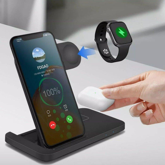 Ninja Dragons 3 in1 Wireless Foldable Charging Station - Lacatang Shop