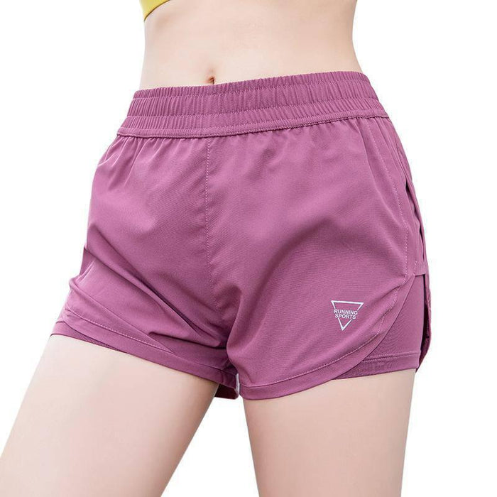 Women's Summer Sports Quick-Drying Shorts Running Fitness Yoga Shorts - Lacatang Shop